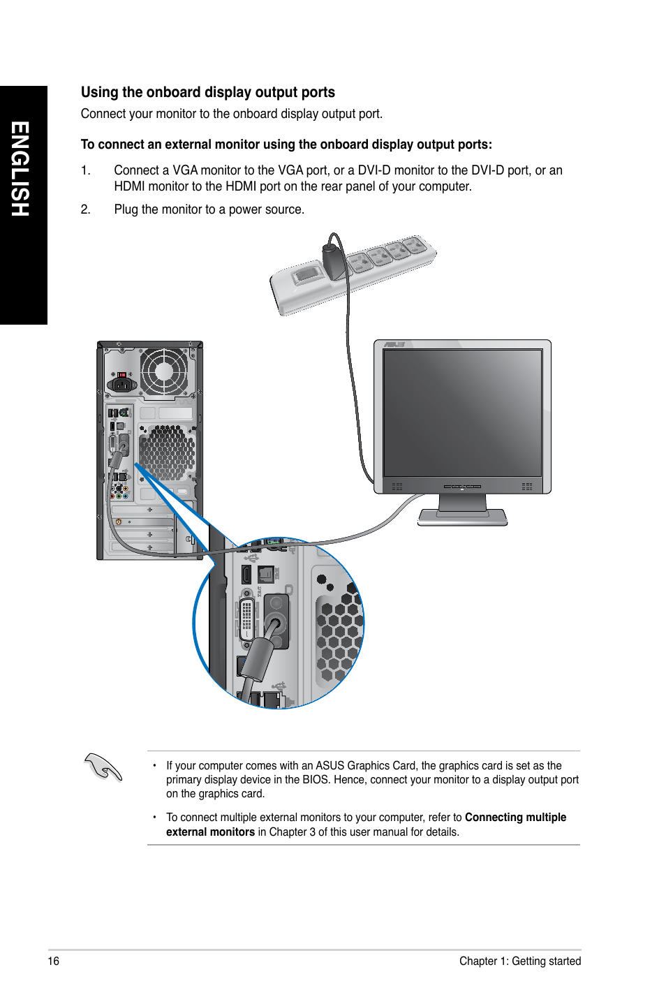 En gl is h en gl is h en gl is h en gl is h | Asus CM1745 User Manual | Page 16 / 70