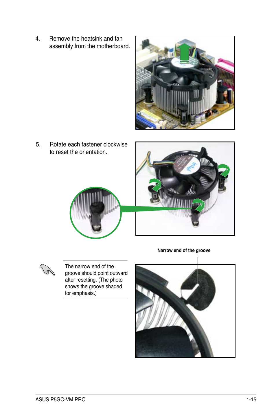 Asus P5GC-VM Pro User Manual | Page 27 / 94