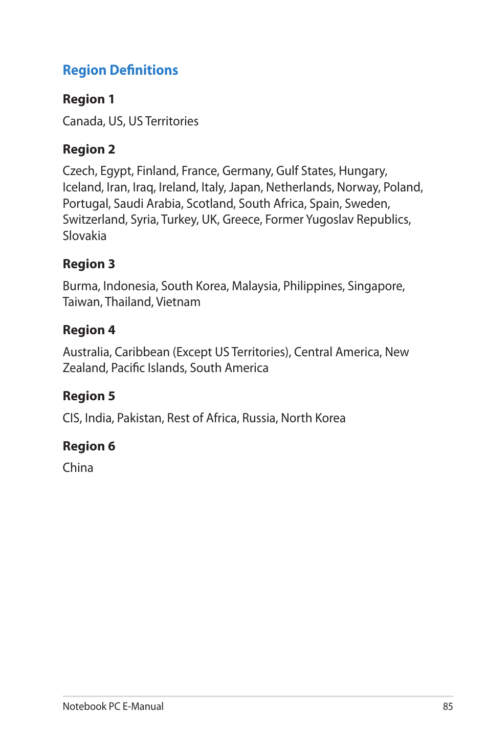 Asus UX52VS User Manual | Page 85 / 104