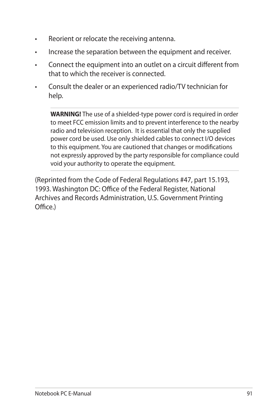 Asus UX52VS User Manual | Page 91 / 104