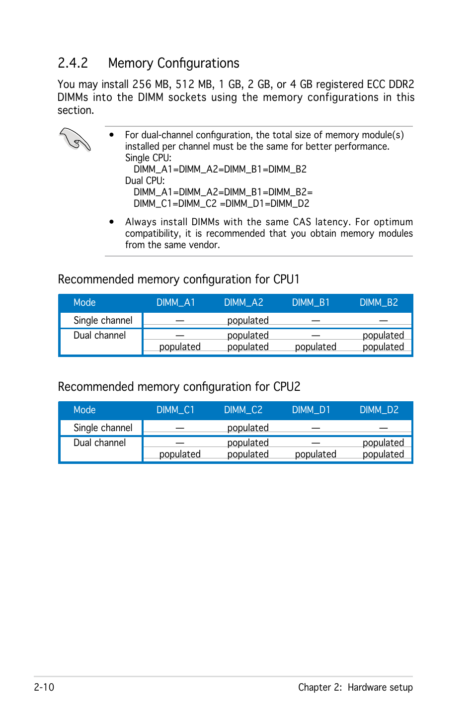 Asus RS161-E4/PA2 User Manual | Page 26 / 126