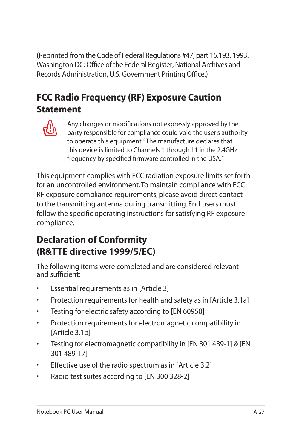 Asus R900VM User Manual | Page 107 / 122