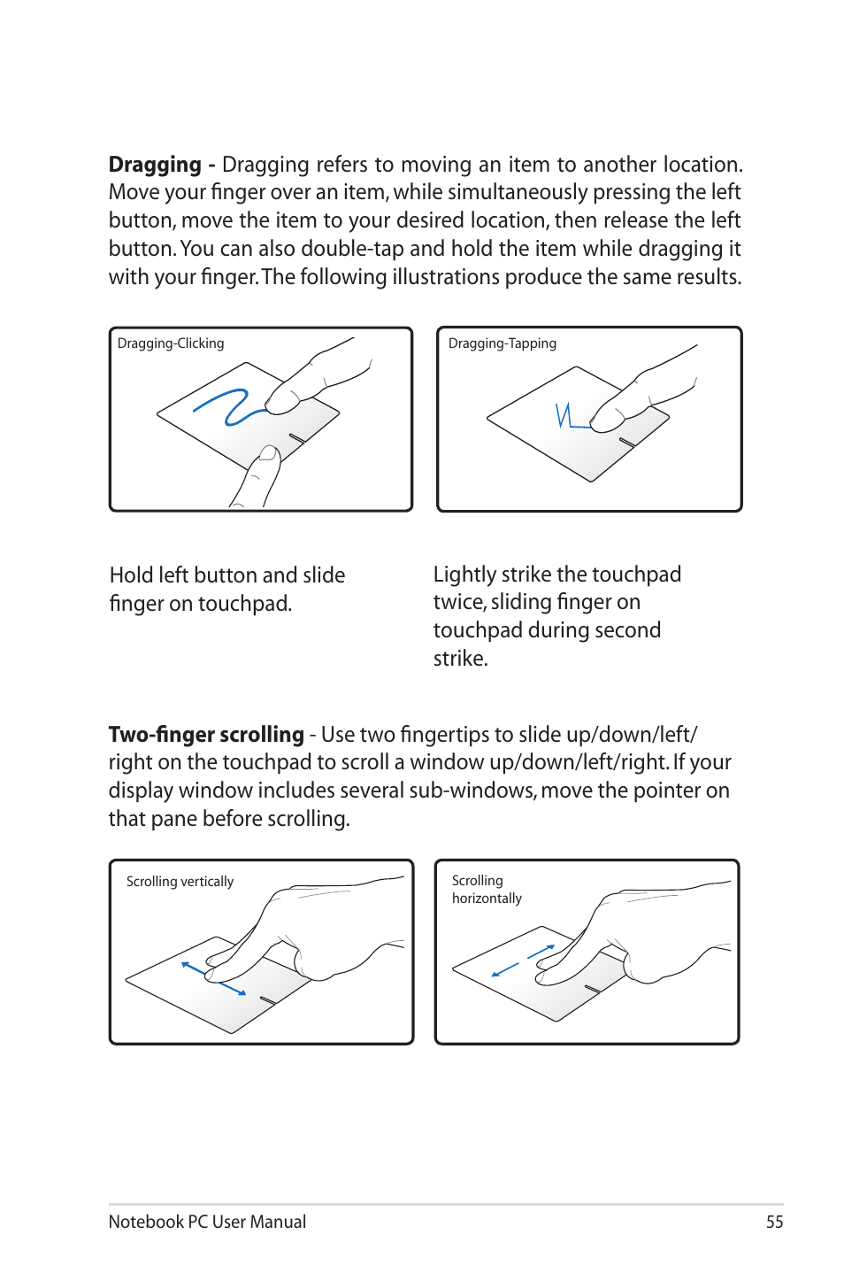 Asus R900VM User Manual | Page 55 / 122