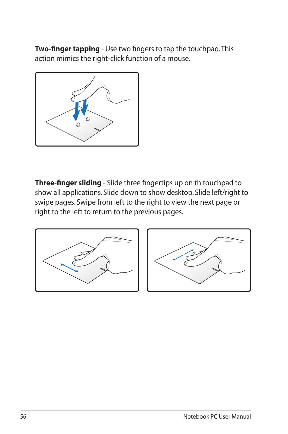 Asus R900VM User Manual | Page 56 / 122