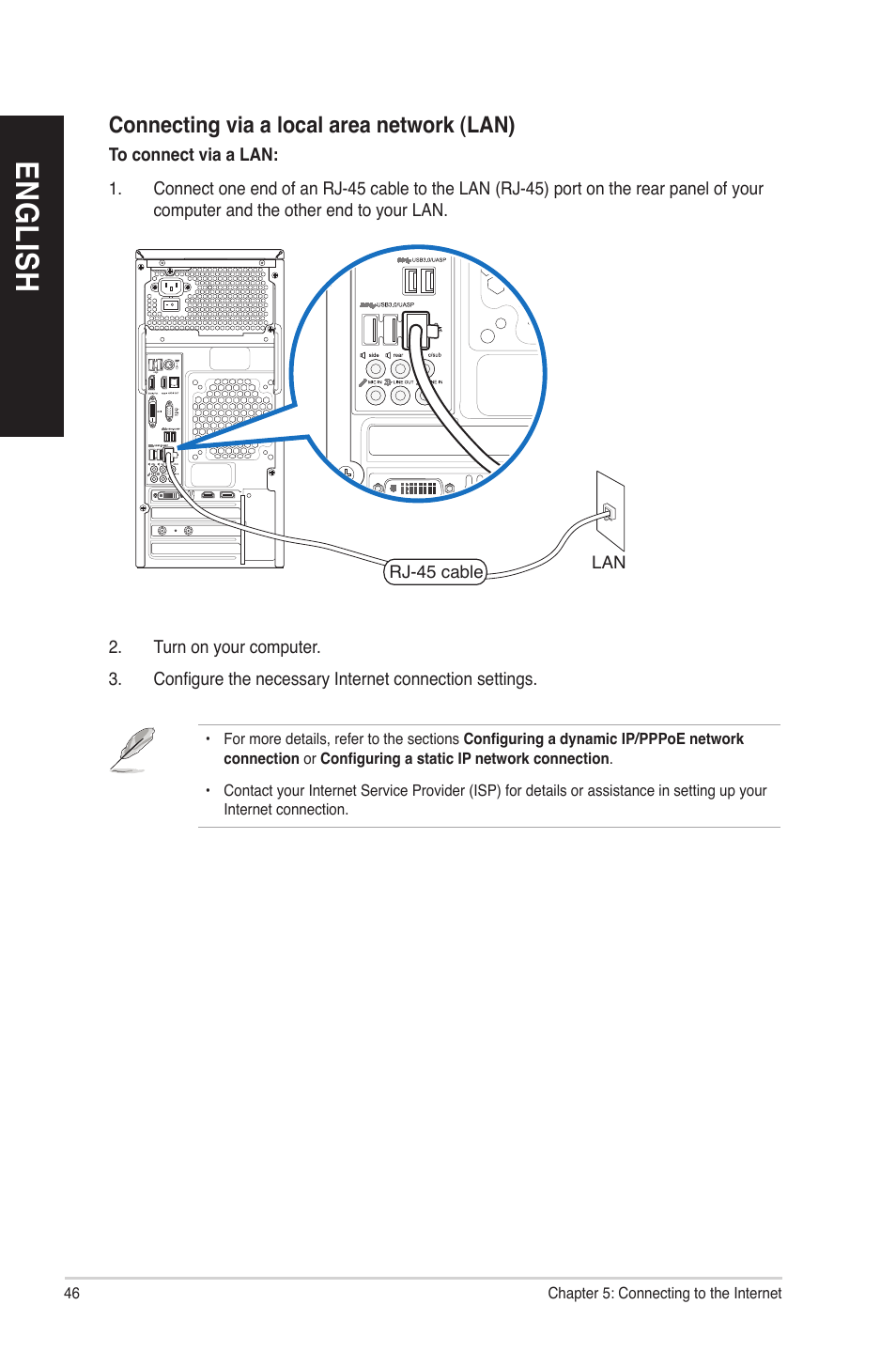 En gl is h en gl is h en gl is h en gl is h | Asus G10AC User Manual | Page 46 / 72