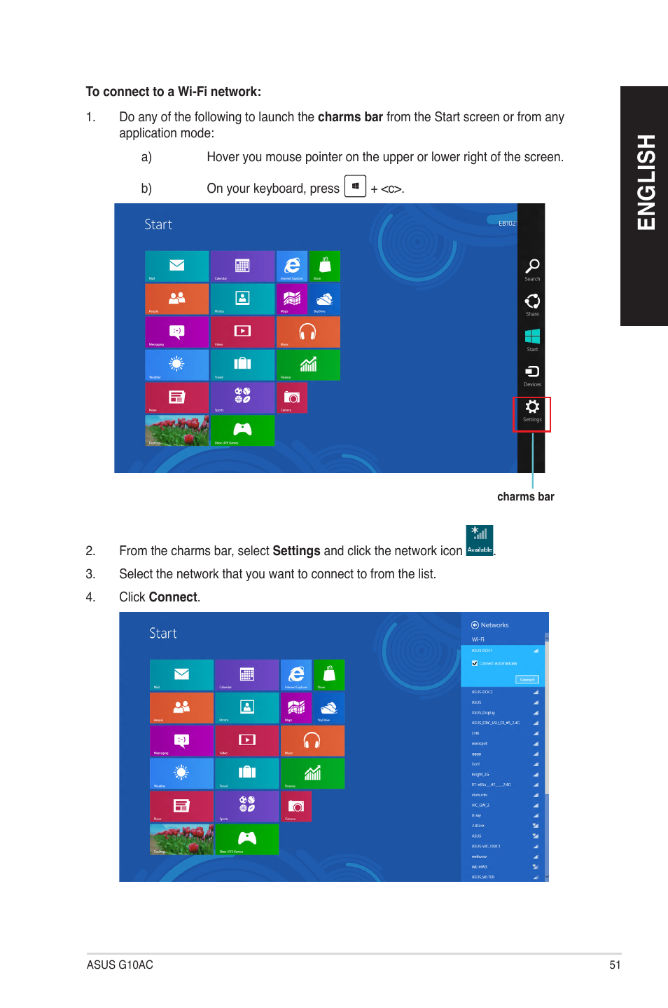 En gl is h en gl is h | Asus G10AC User Manual | Page 51 / 72