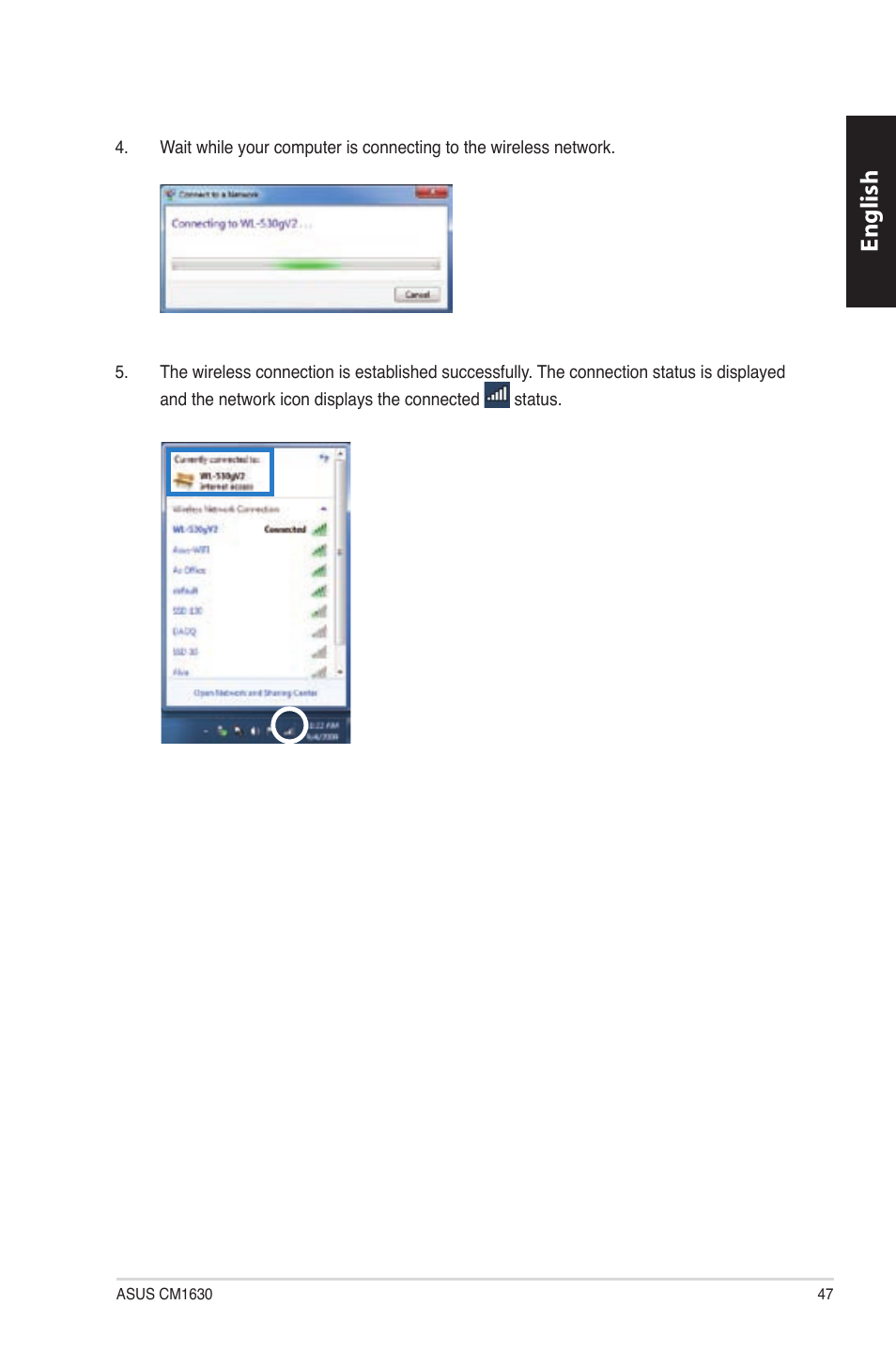 English | Asus CM1630 User Manual | Page 47 / 340