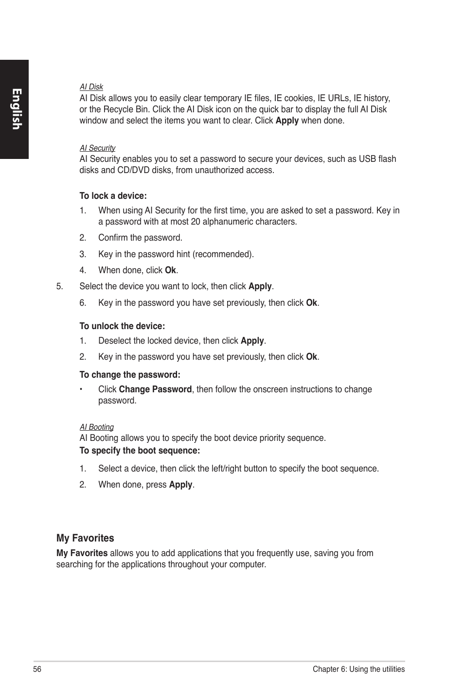 English | Asus CM1630 User Manual | Page 56 / 340