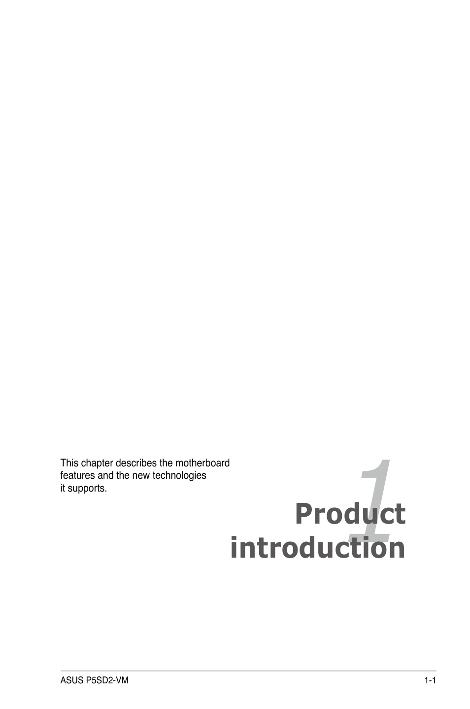 Asus P5SD2-VM User Manual | Page 13 / 88