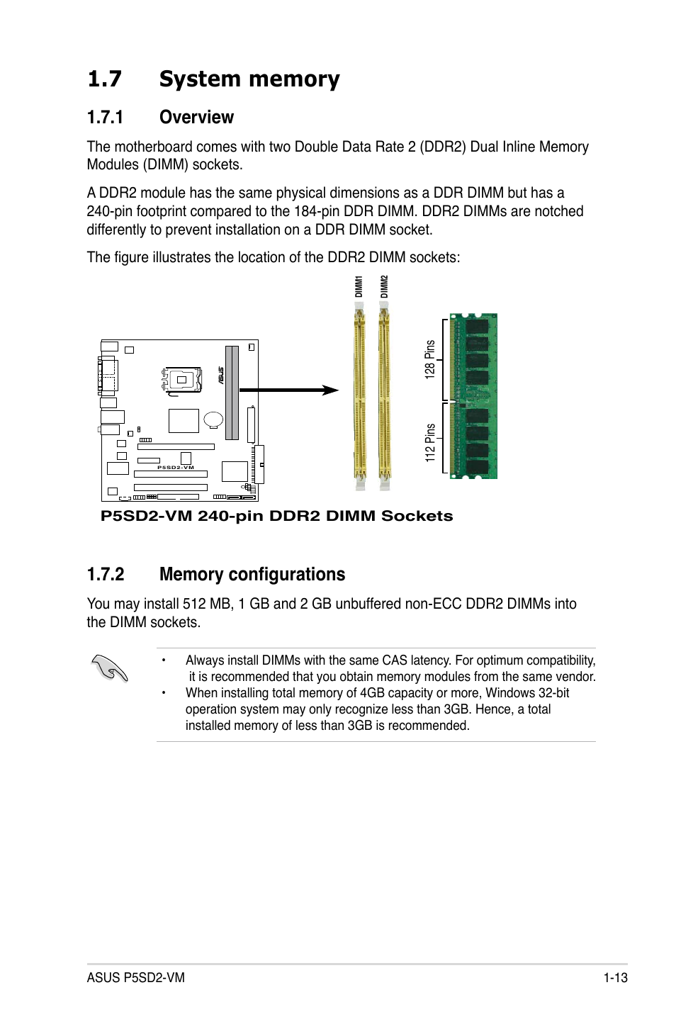 1 overview | Asus P5SD2-VM User Manual | Page 25 / 88