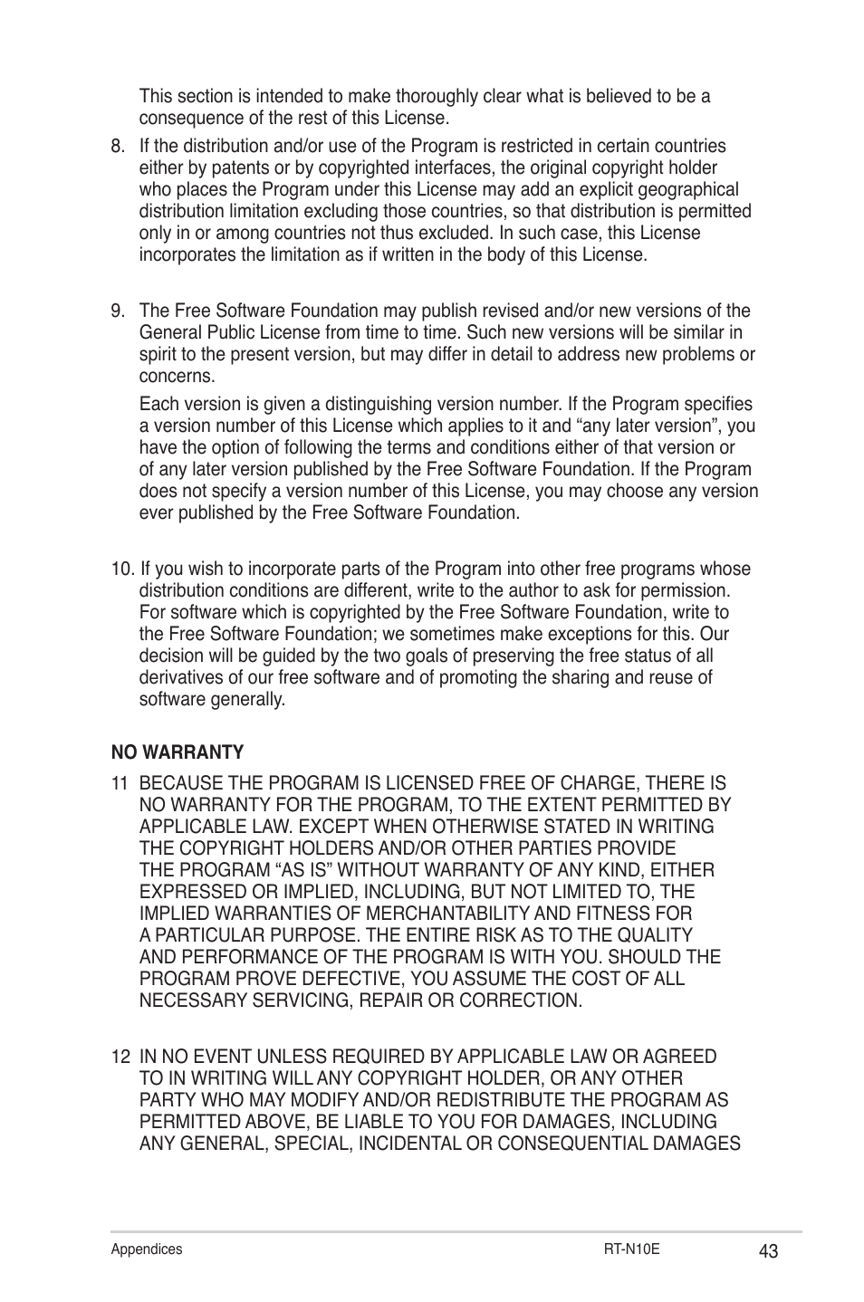 Asus RT-N10E User Manual | Page 43 / 46