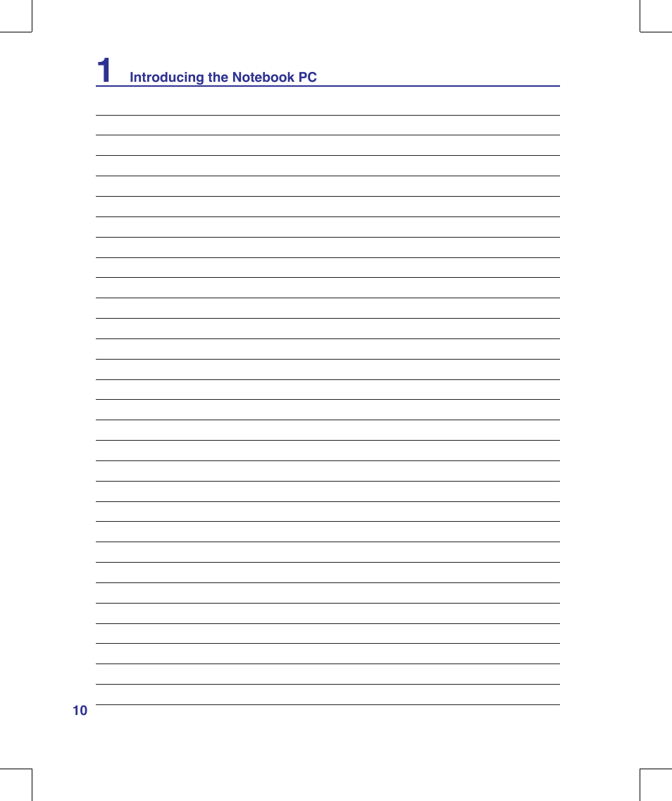 Asus N10J User Manual | Page 10 / 91