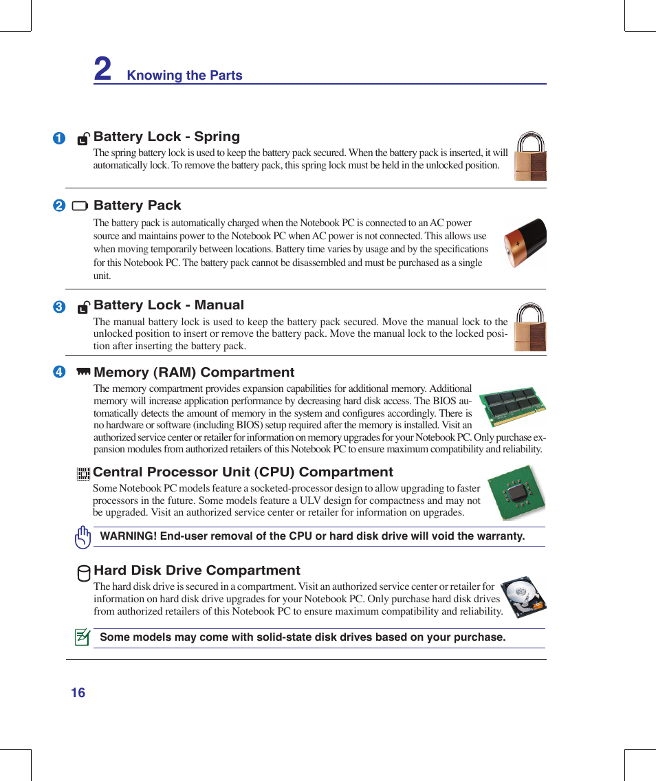 Asus N10J User Manual | Page 16 / 91