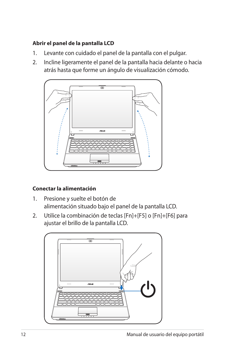 Asus X35SG User Manual | Page 12 / 116