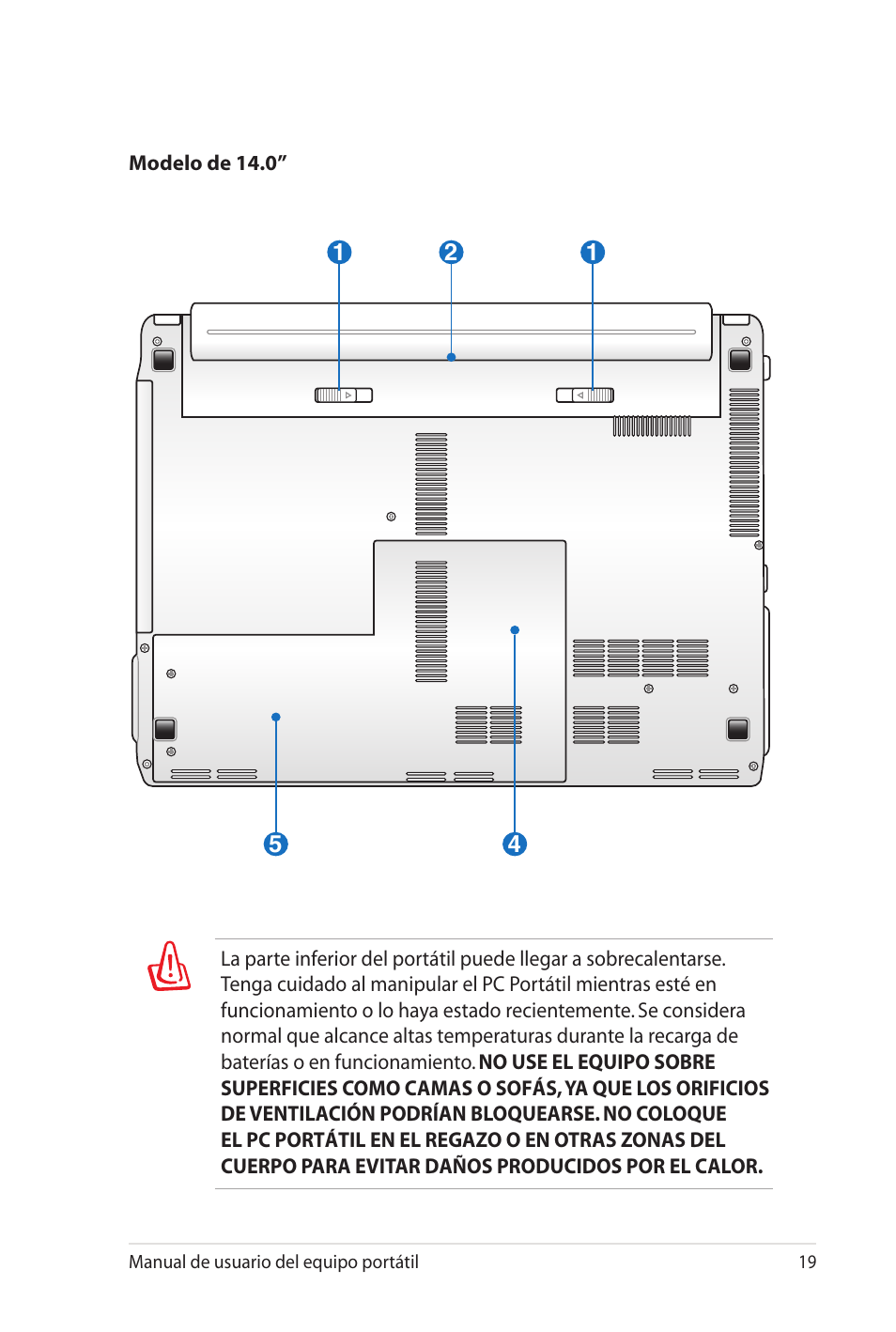 Asus X35SG User Manual | Page 19 / 116