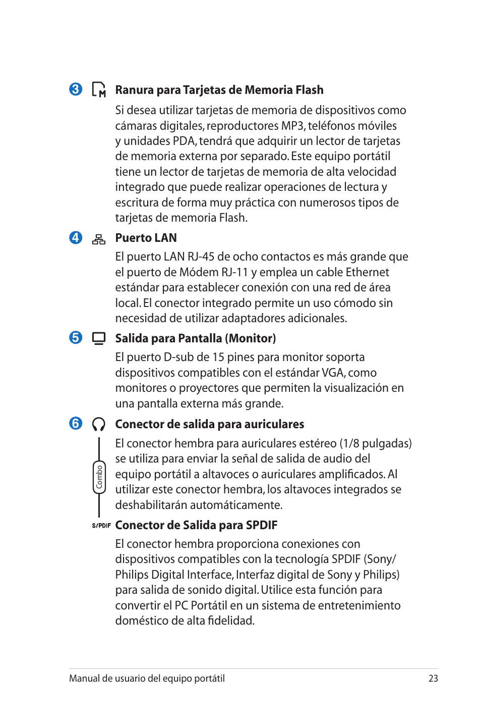 Asus X35SG User Manual | Page 23 / 116