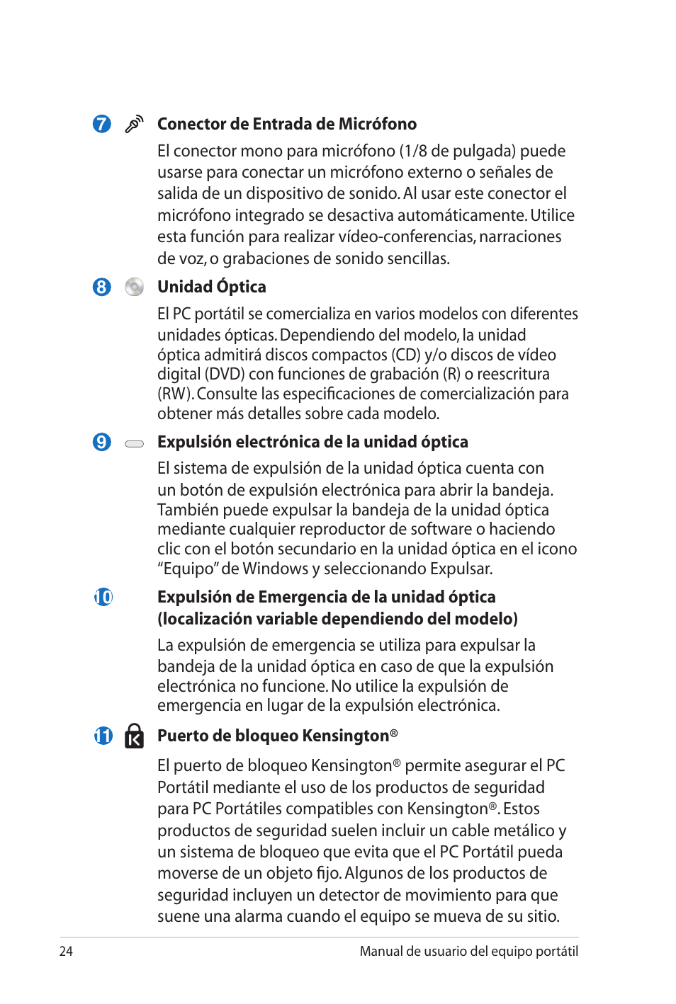 Asus X35SG User Manual | Page 24 / 116