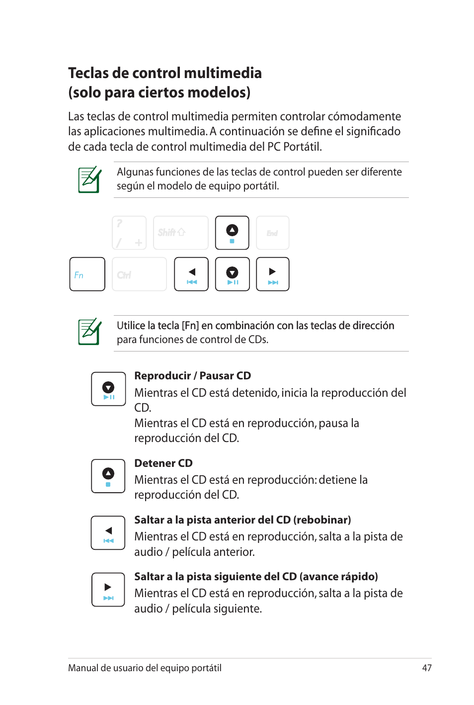 Asus X35SG User Manual | Page 47 / 116