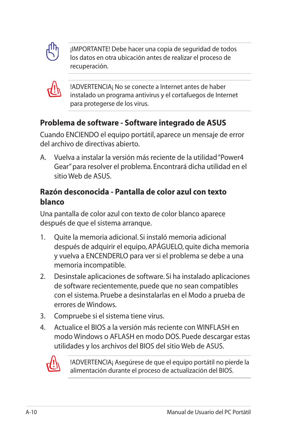 Asus X35SG User Manual | Page 86 / 116