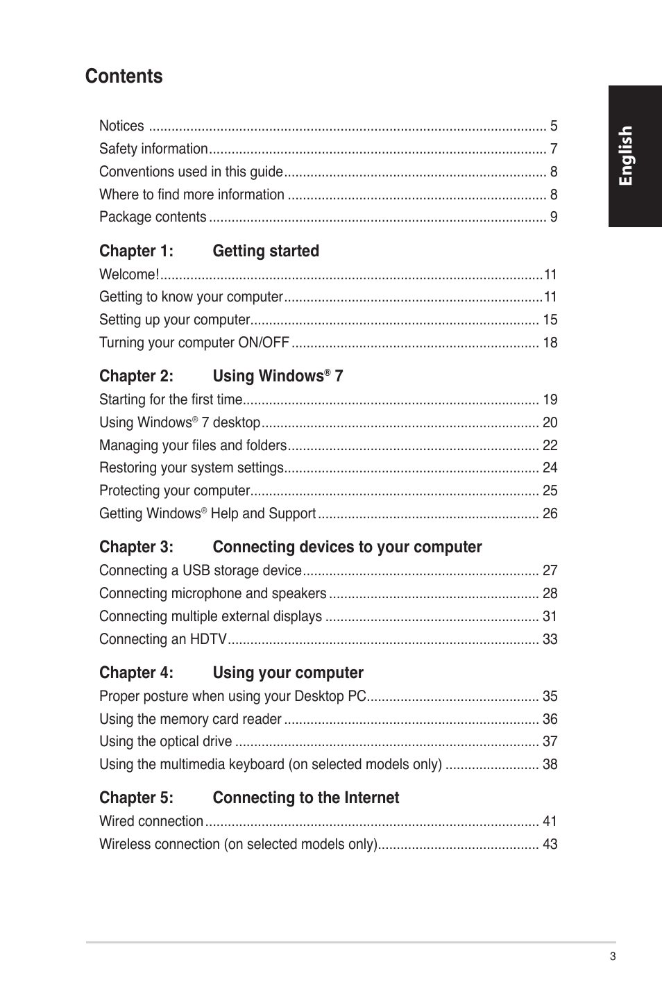 Asus CP6230 User Manual | Page 3 / 330