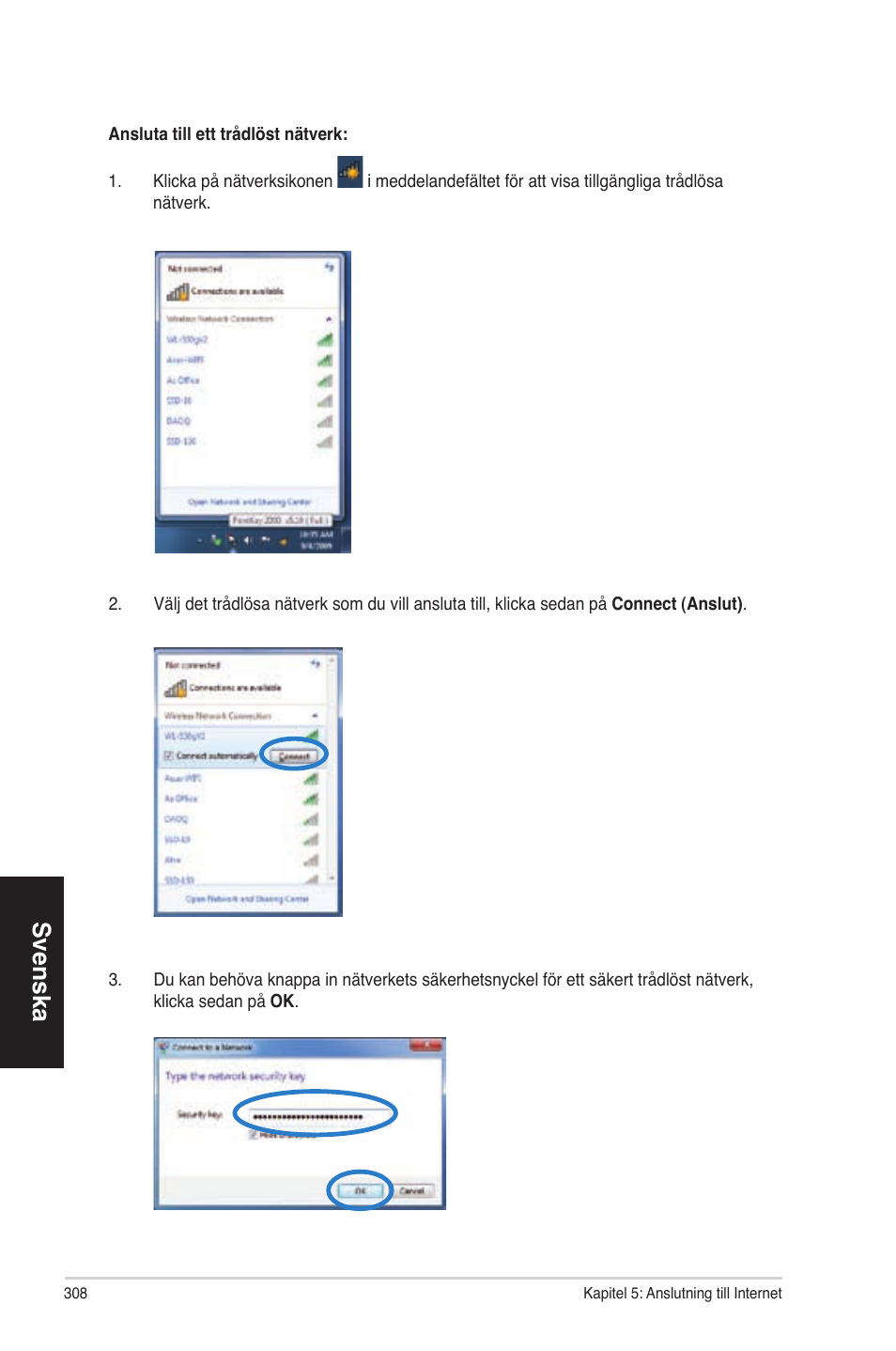 Svenska | Asus CP6230 User Manual | Page 308 / 330