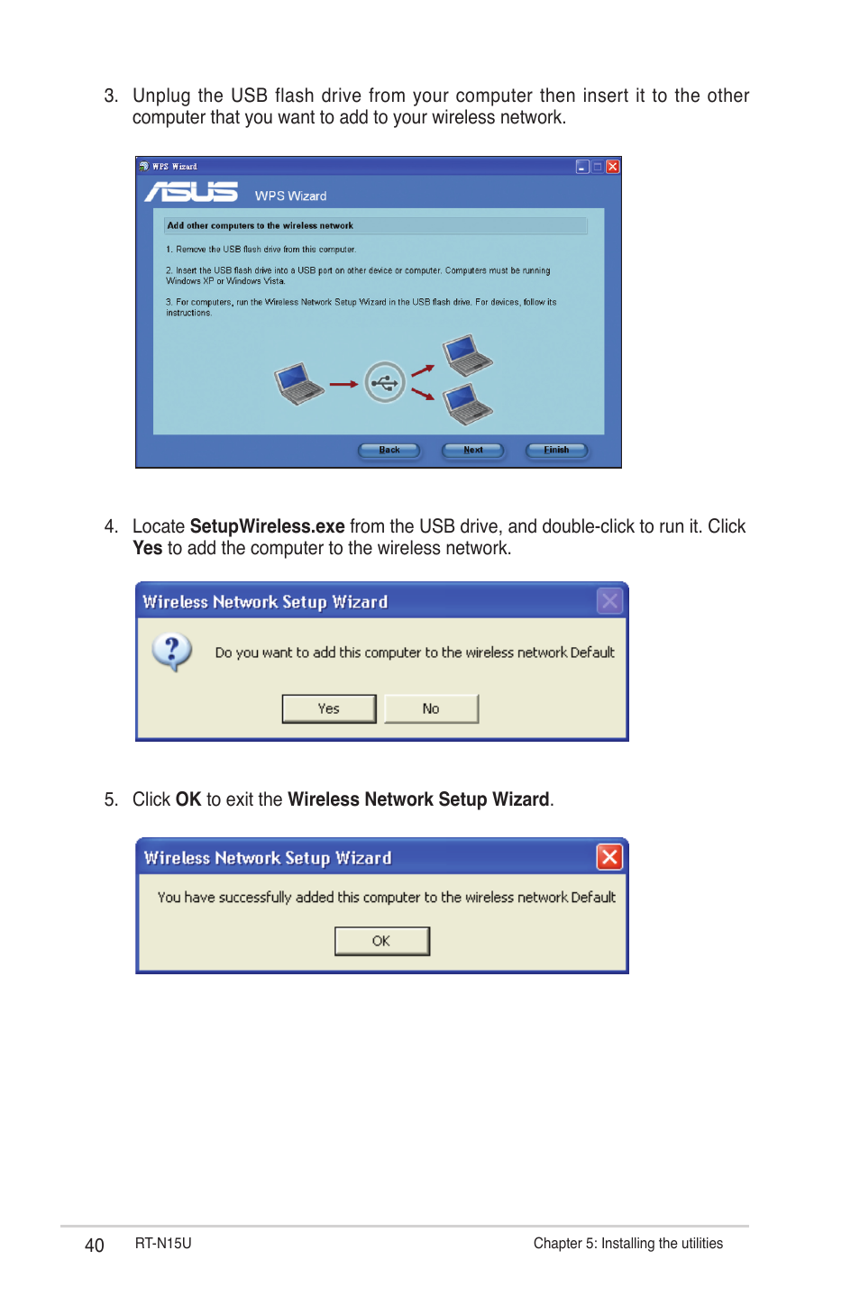 Asus RT-N15U User Manual | Page 40 / 60
