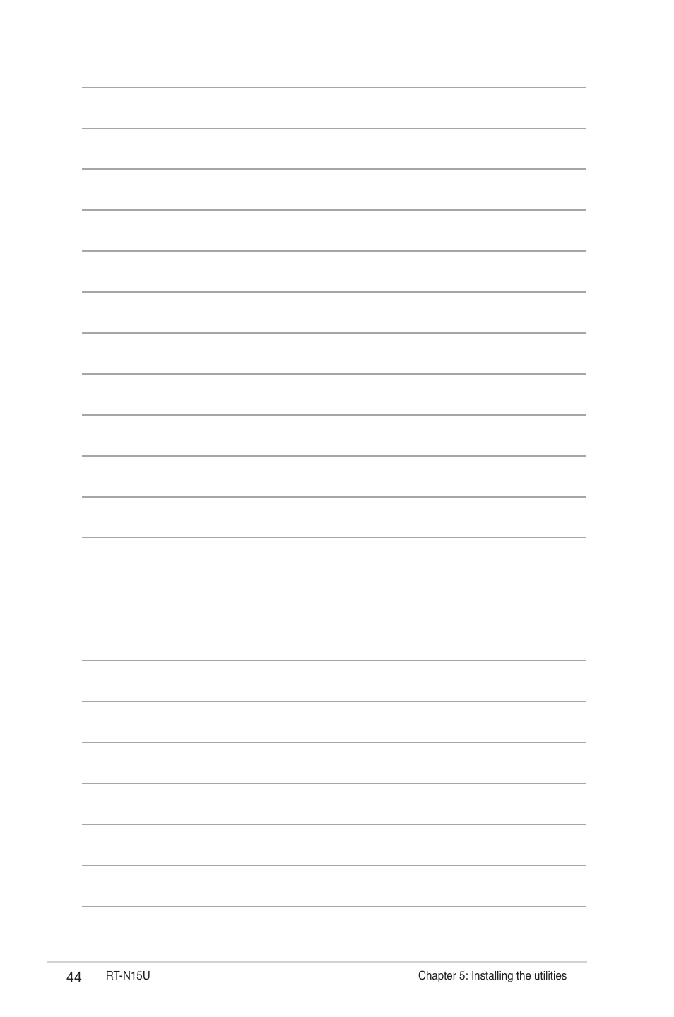 Asus RT-N15U User Manual | Page 44 / 60