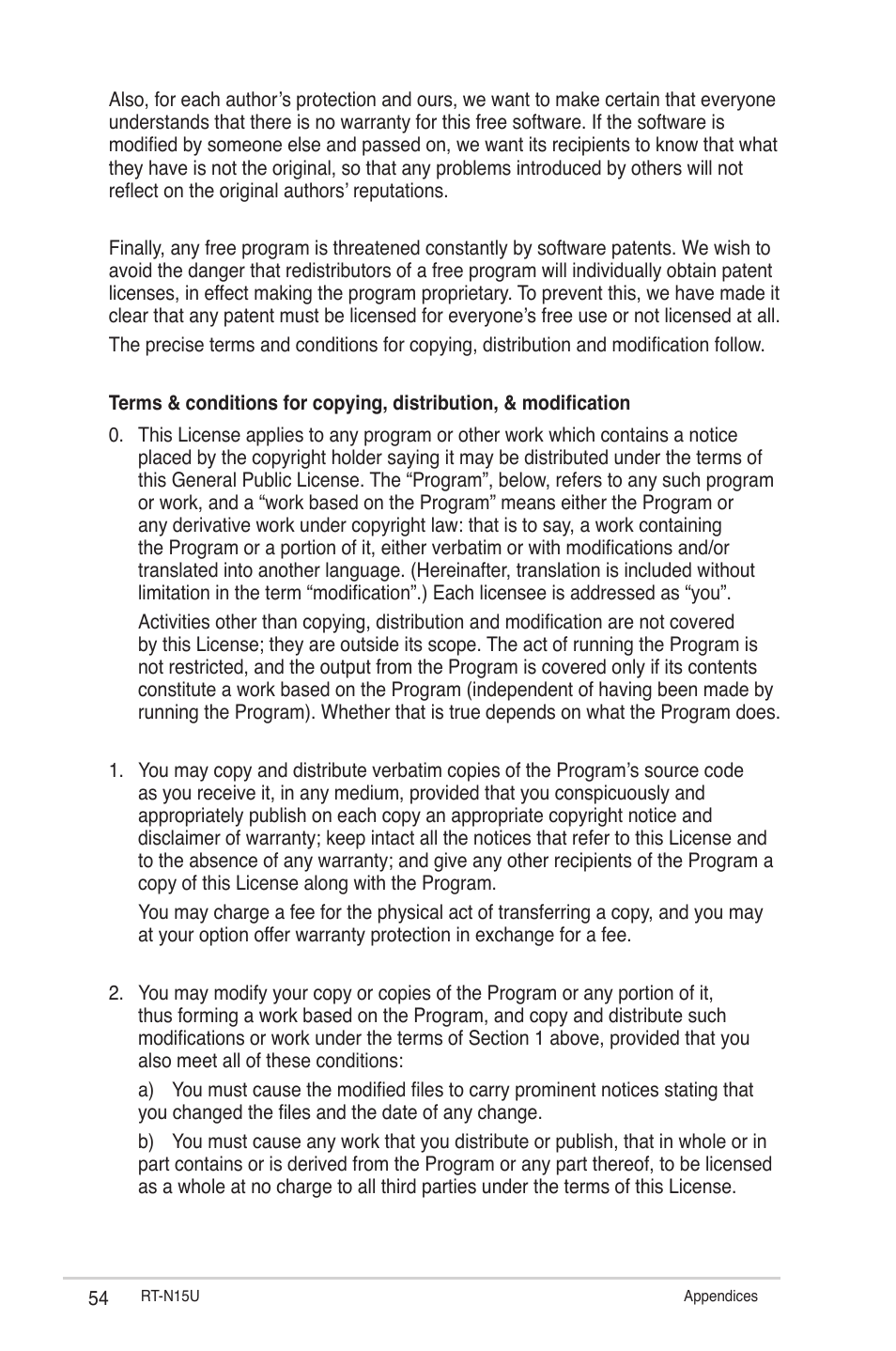 Asus RT-N15U User Manual | Page 54 / 60