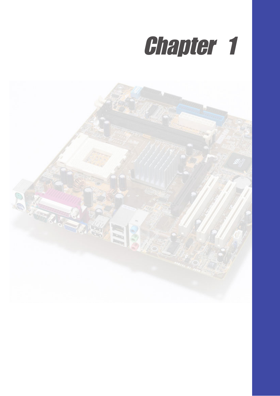 Chapter 1 | Asus A7V8X-MX User Manual | Page 9 / 64