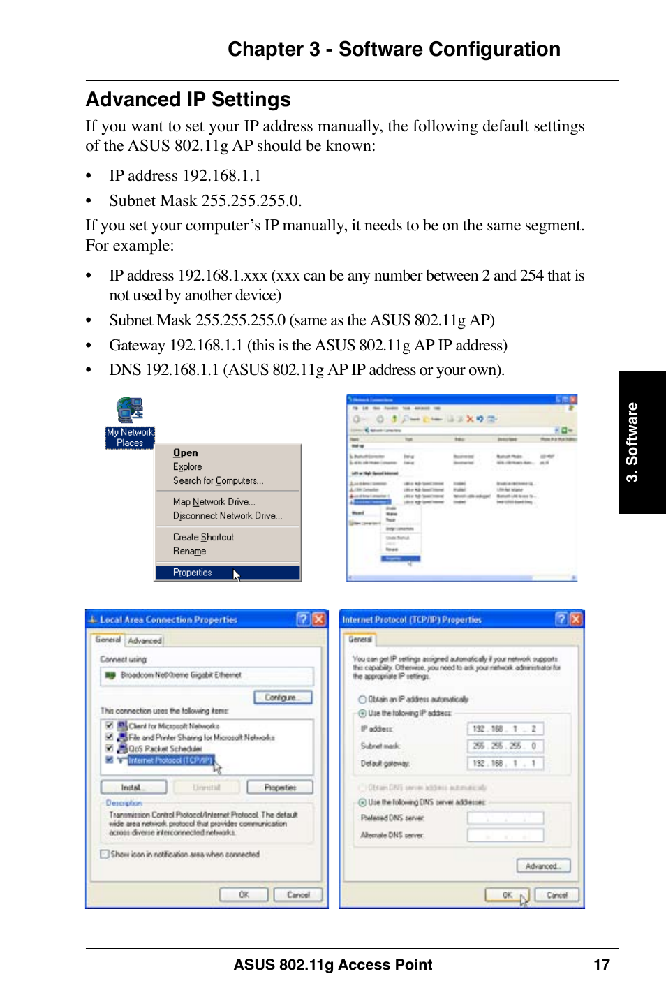 Asus WL-320gE User Manual | Page 17 / 74