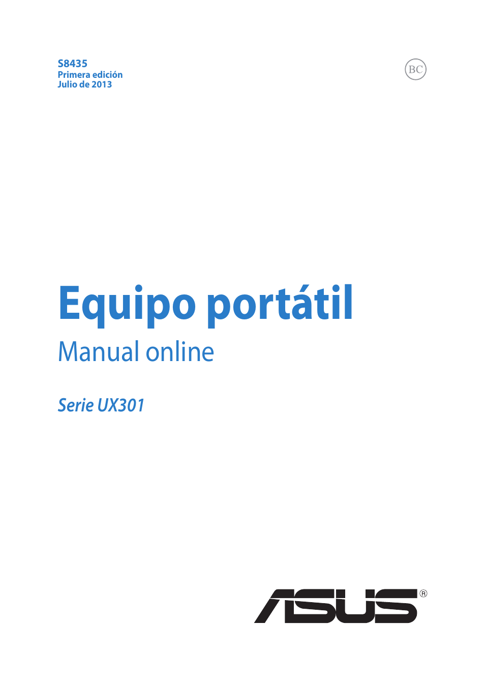 Asus UX301LA User Manual | 114 pages