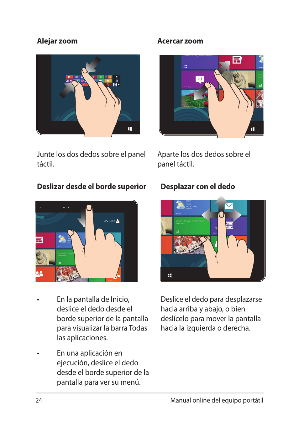 Asus UX301LA User Manual | Page 24 / 114