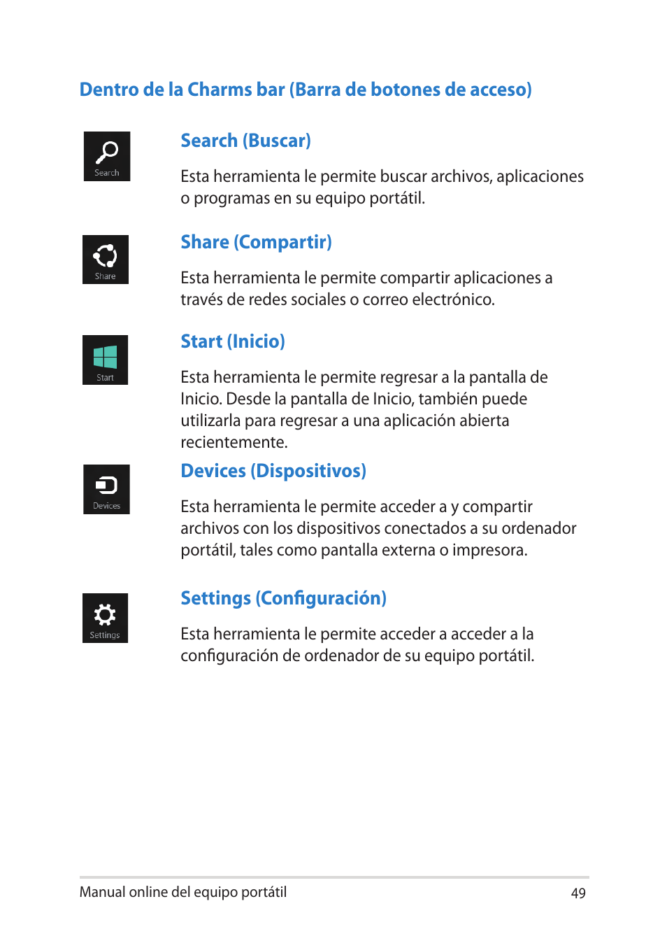 Asus UX301LA User Manual | Page 49 / 114