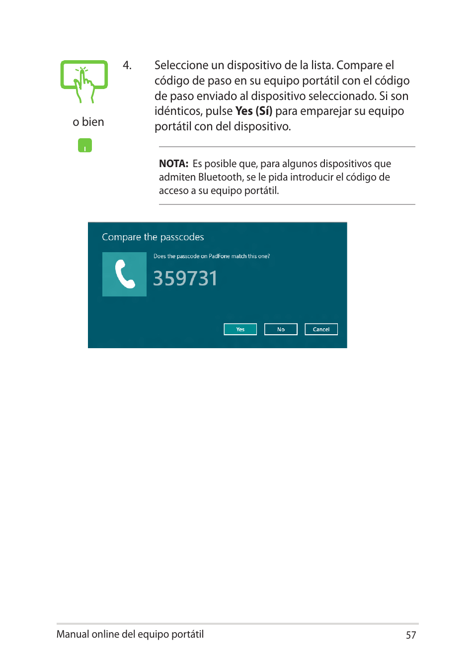 Asus UX301LA User Manual | Page 57 / 114