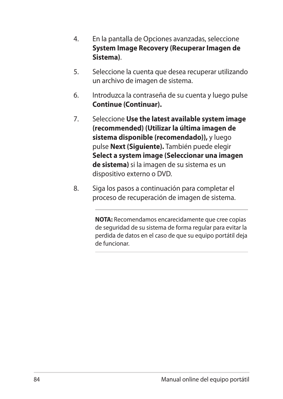 Asus UX301LA User Manual | Page 84 / 114