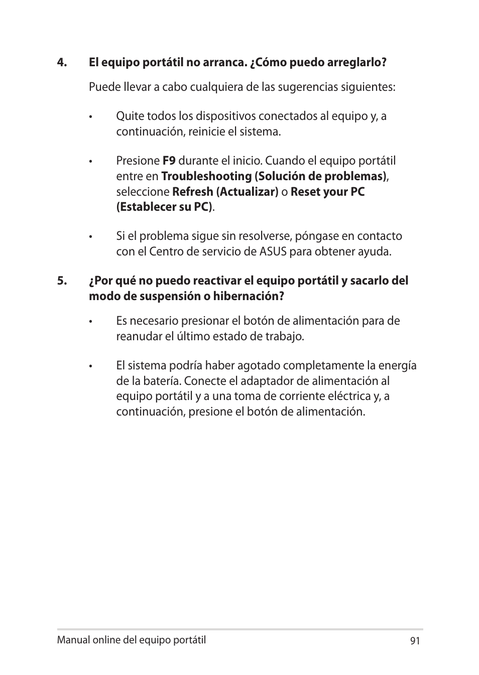 Asus UX301LA User Manual | Page 91 / 114