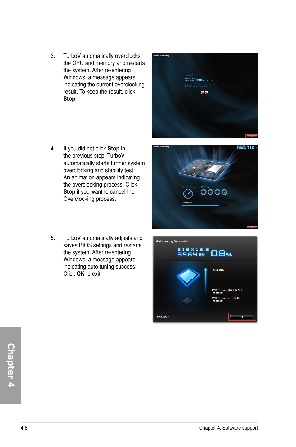 Chapter 4 | Asus M5A99X EVO User Manual | Page 110 / 138