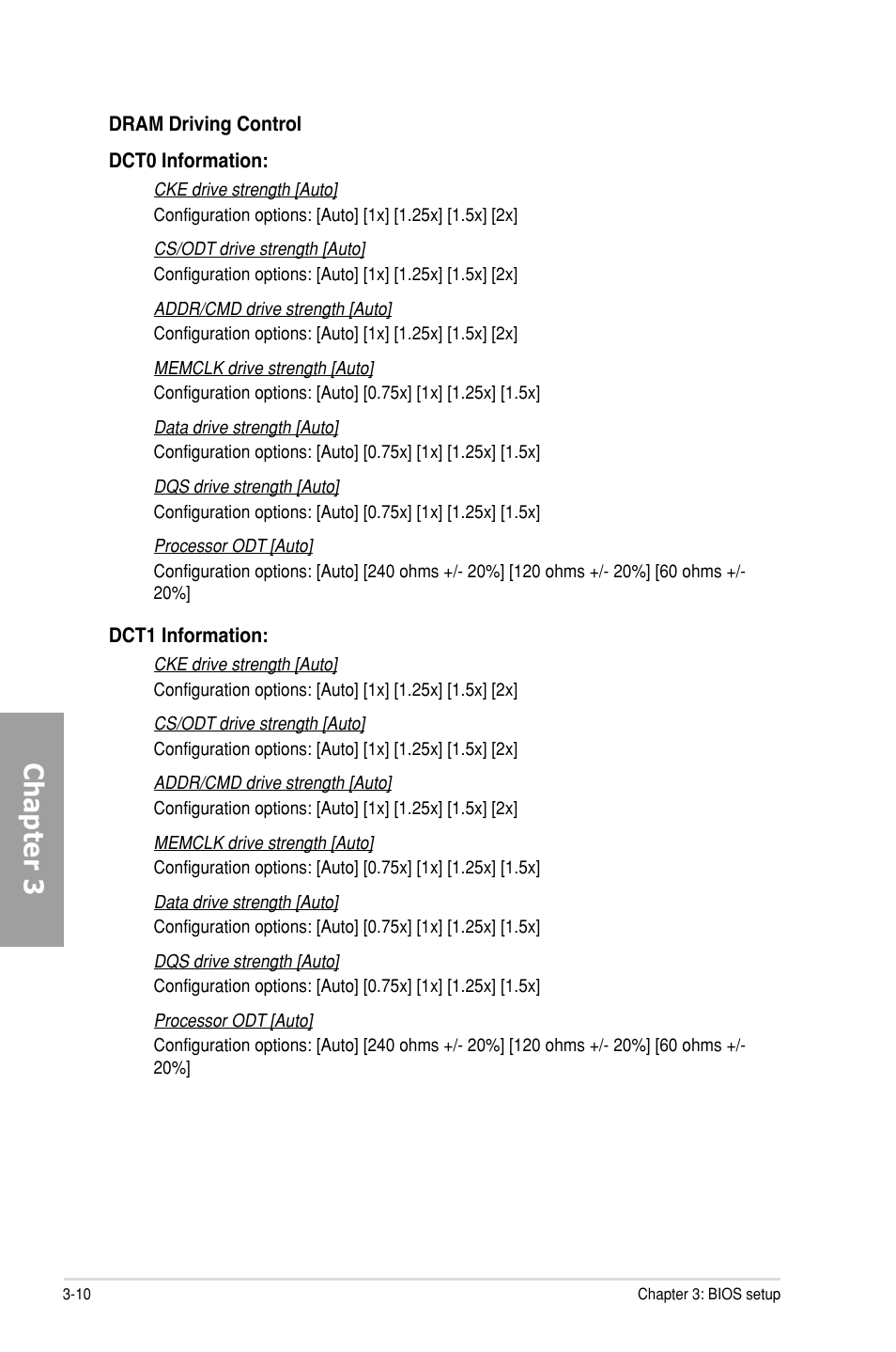 Chapter 3 | Asus M5A99X EVO User Manual | Page 74 / 138