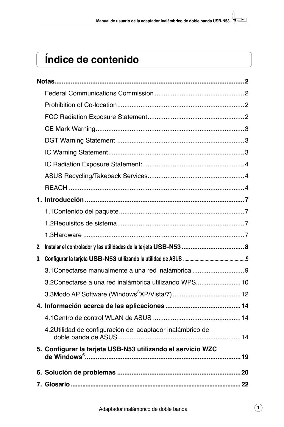 Asus USB-N53 User Manual | Page 4 / 34