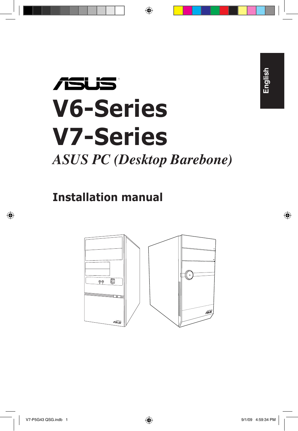 Asus V6-P5G31E User Manual | 80 pages