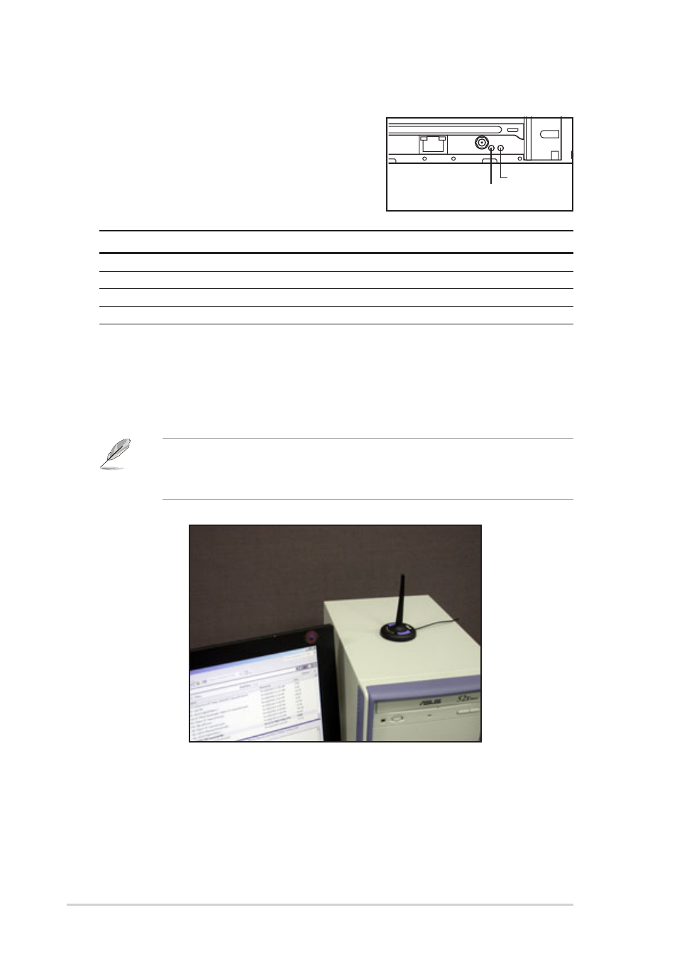 1 led indicators, 2 antenna installation | Asus T2-P User Manual | Page 62 / 130