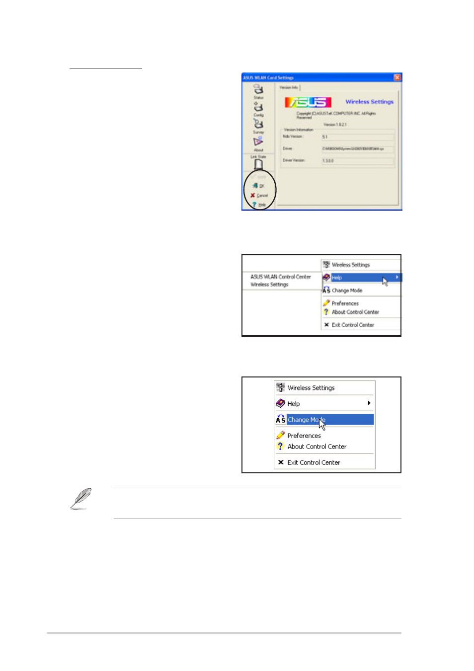 Change mode | Asus T2-P User Manual | Page 72 / 130