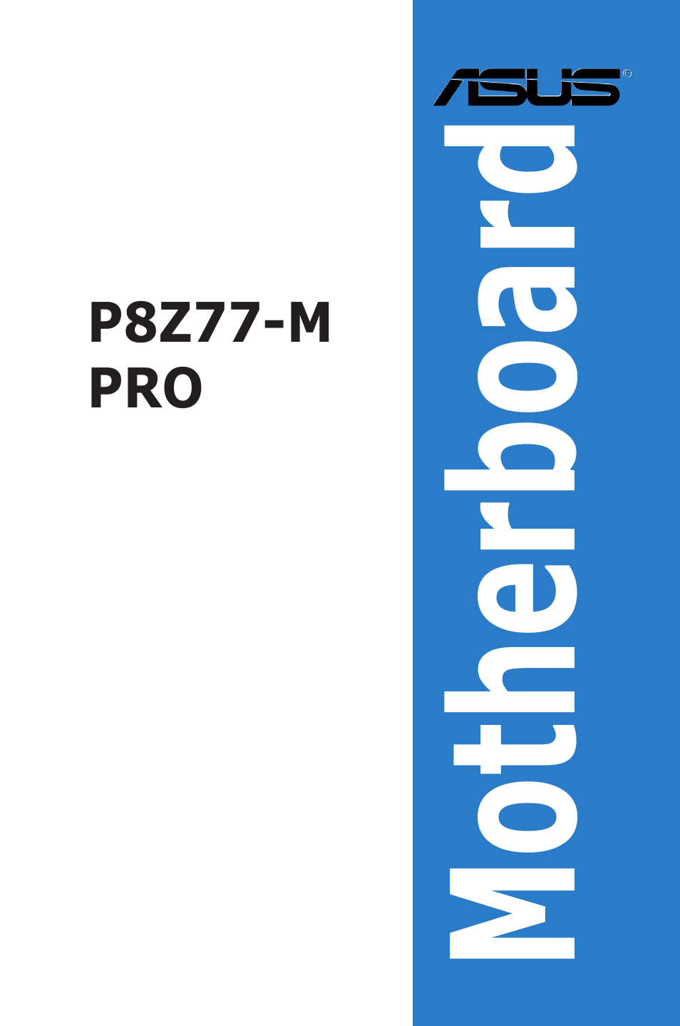 Asus P8Z77-M PRO User Manual | 170 pages