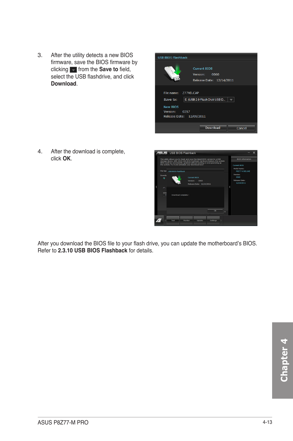 Chapter 4 | Asus P8Z77-M PRO User Manual | Page 125 / 170