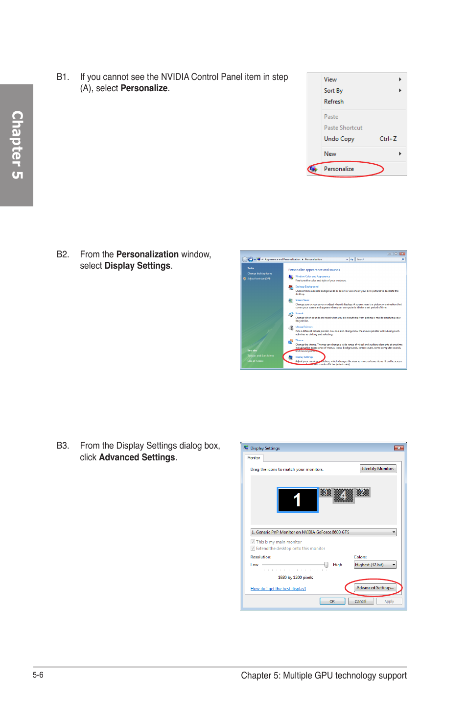 Chapter 5 | Asus P8Z77-M PRO User Manual | Page 160 / 170