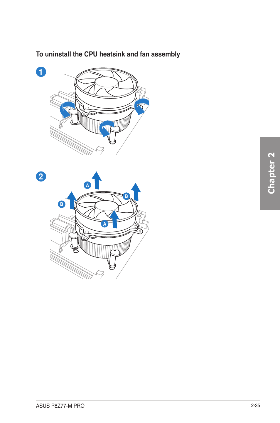 Chapter 2 | Asus P8Z77-M PRO User Manual | Page 55 / 170