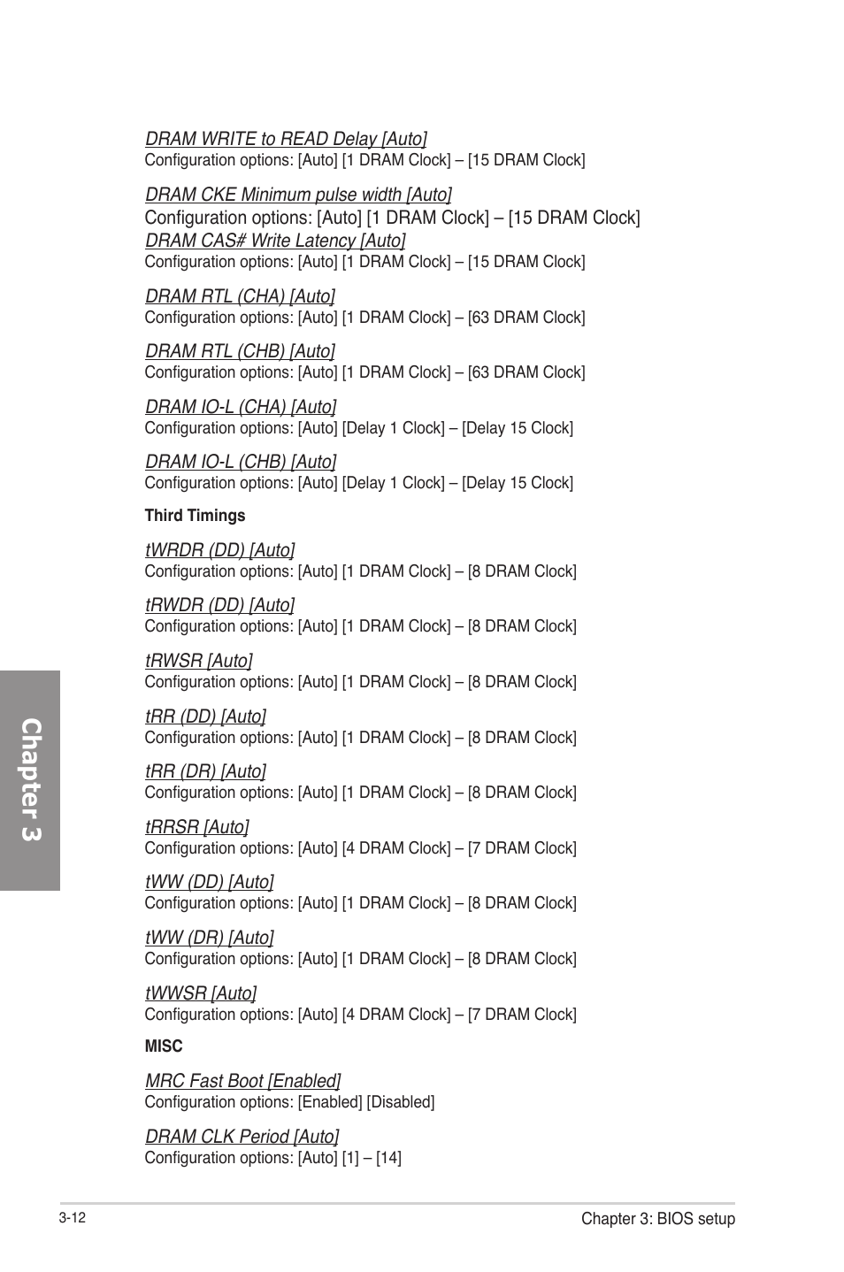 Chapter 3 | Asus P8Z77-M PRO User Manual | Page 80 / 170