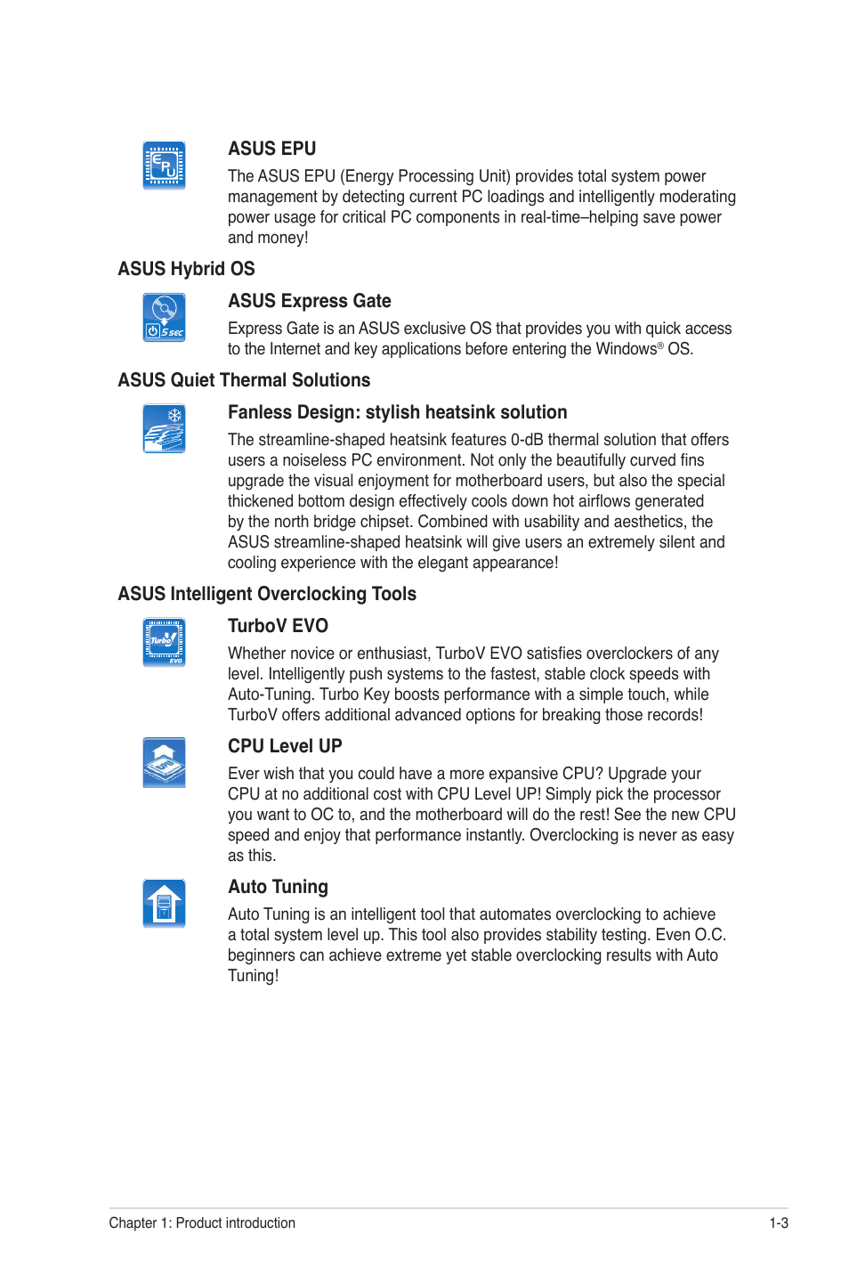 Asus M4A87TD EVO User Manual | Page 15 / 76