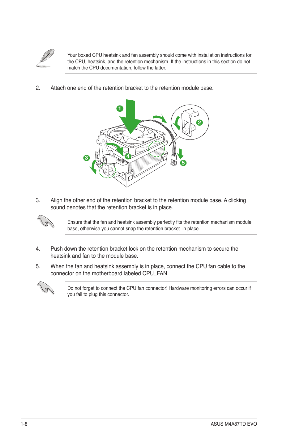 Asus M4A87TD EVO User Manual | Page 20 / 76