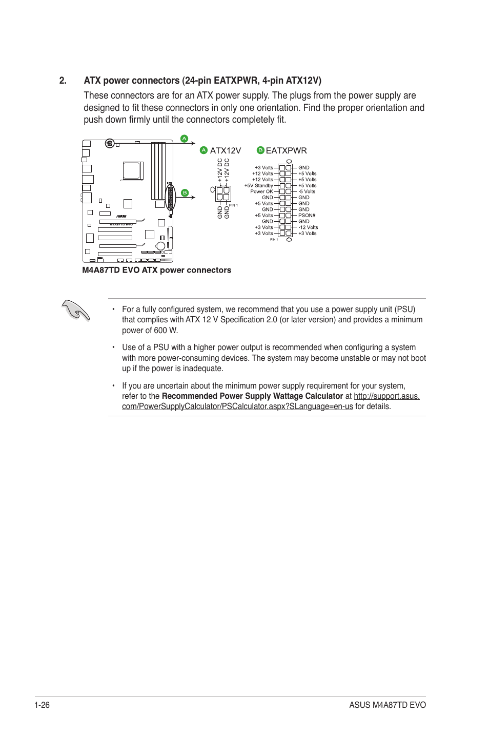 Asus M4A87TD EVO User Manual | Page 38 / 76